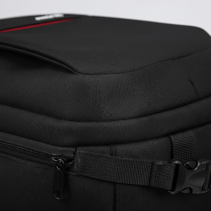 Lightweight day backpack with padded straps and organised compartments