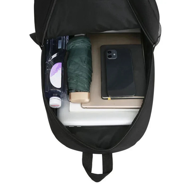 Lightweight day backpack with padded straps and organised compartments