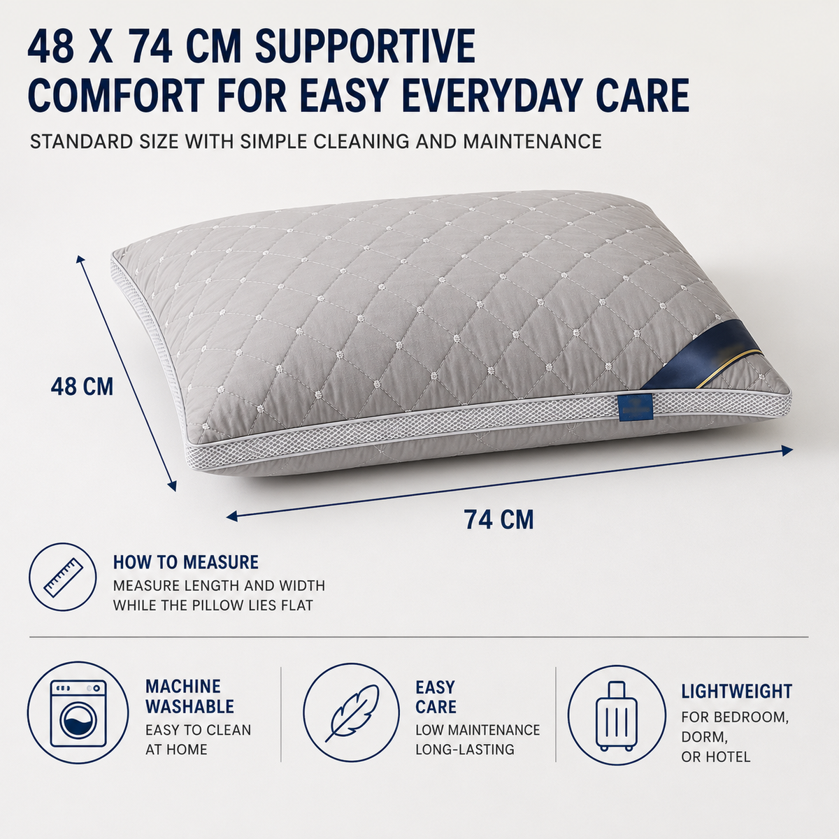 Thrives Outdoor | CerviRest High Resilience Cervical Pillow