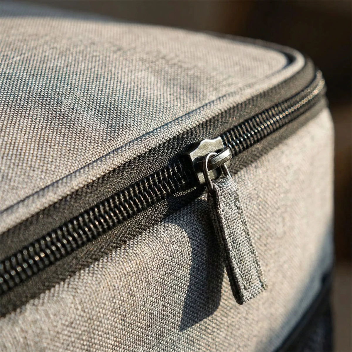 Large collapsible cooler bag with padded handles and shoulder strap