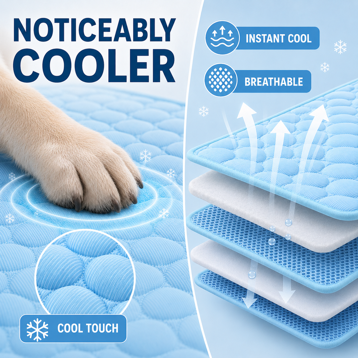 Thrives Outdoor | Chillpaw Quilted Cooling Mat For Pets