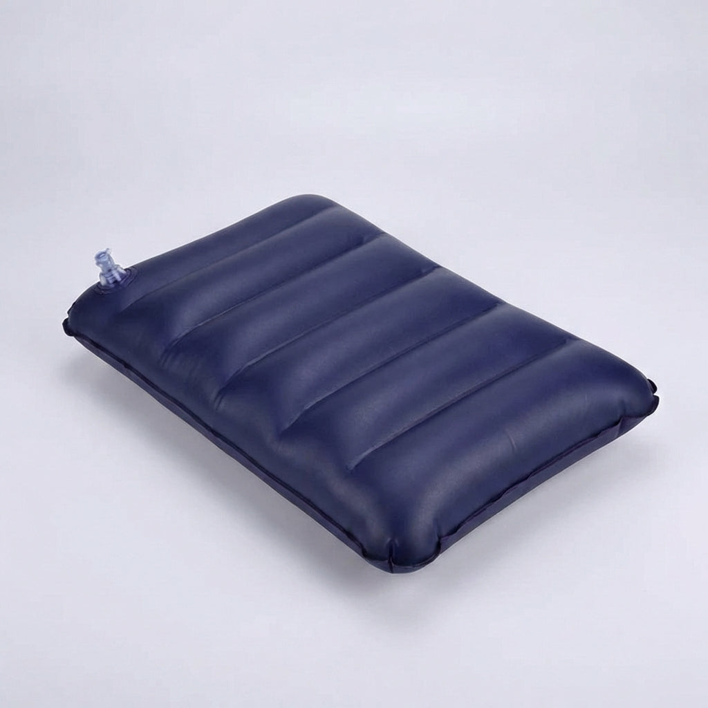 Inflatable travel pillow compact camping cushion ultralight portable