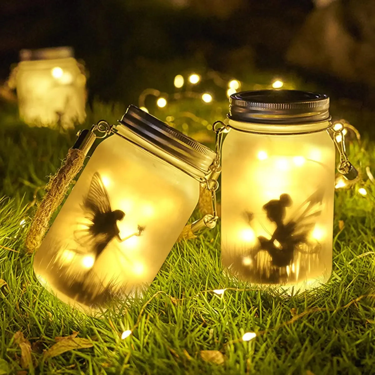 Nordspur | FaeGlow Frosted Solar Fairy Lantern