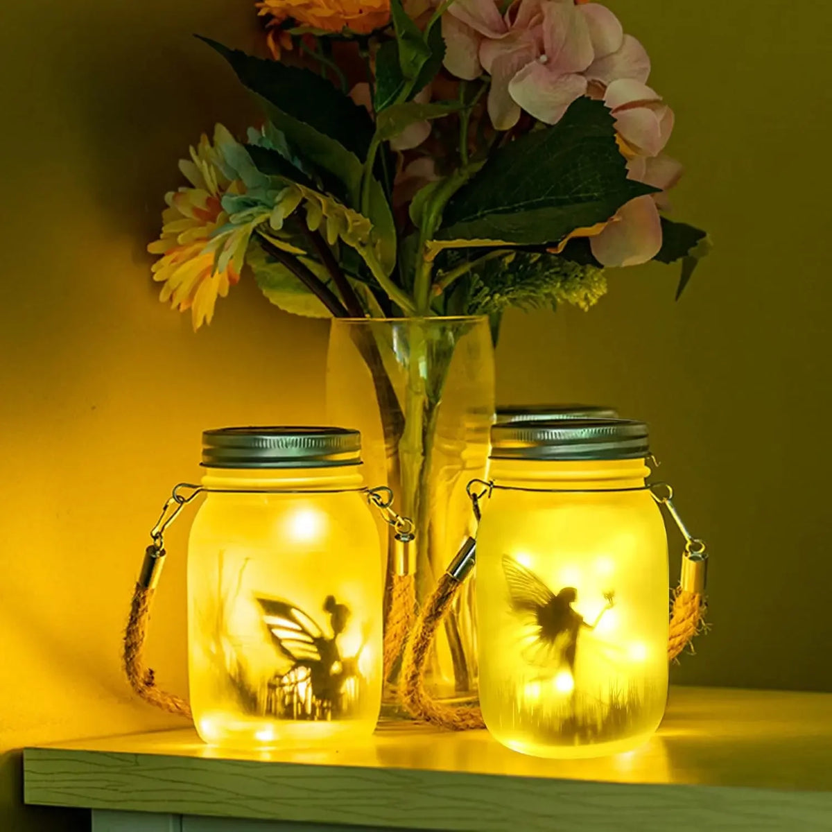 Nordspur | FaeGlow Frosted Solar Fairy Lantern