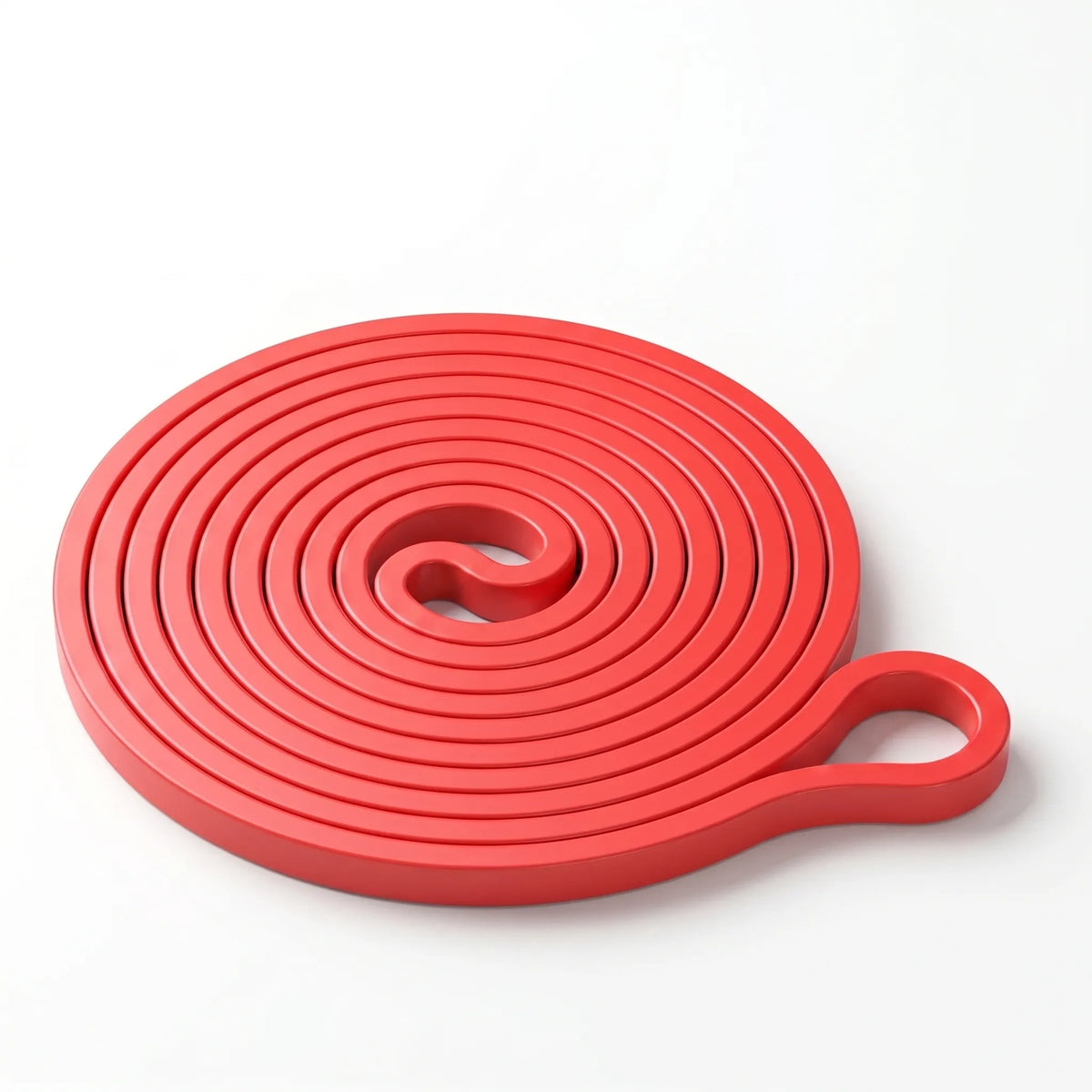 Continuous resistance bands with multiple tension levels for home workouts