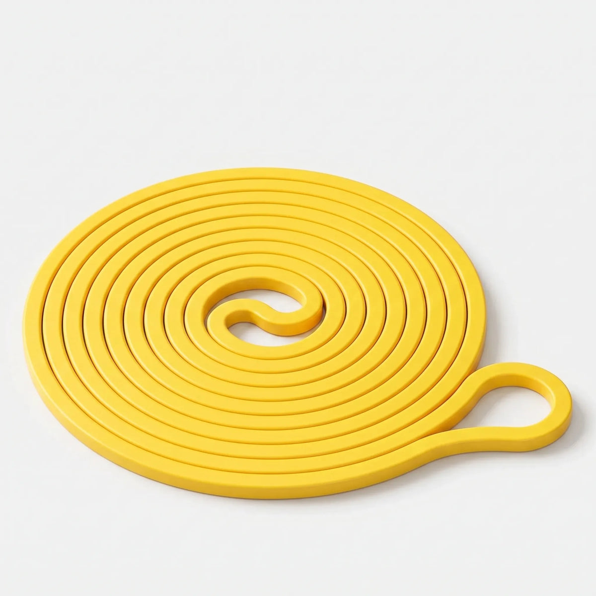 Continuous resistance bands with multiple tension levels for home workouts