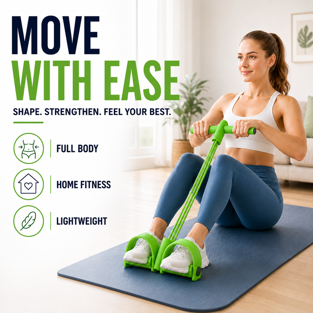 Thrives Outdoor | FlexStride Four Tube Pedal Resistance Trainer