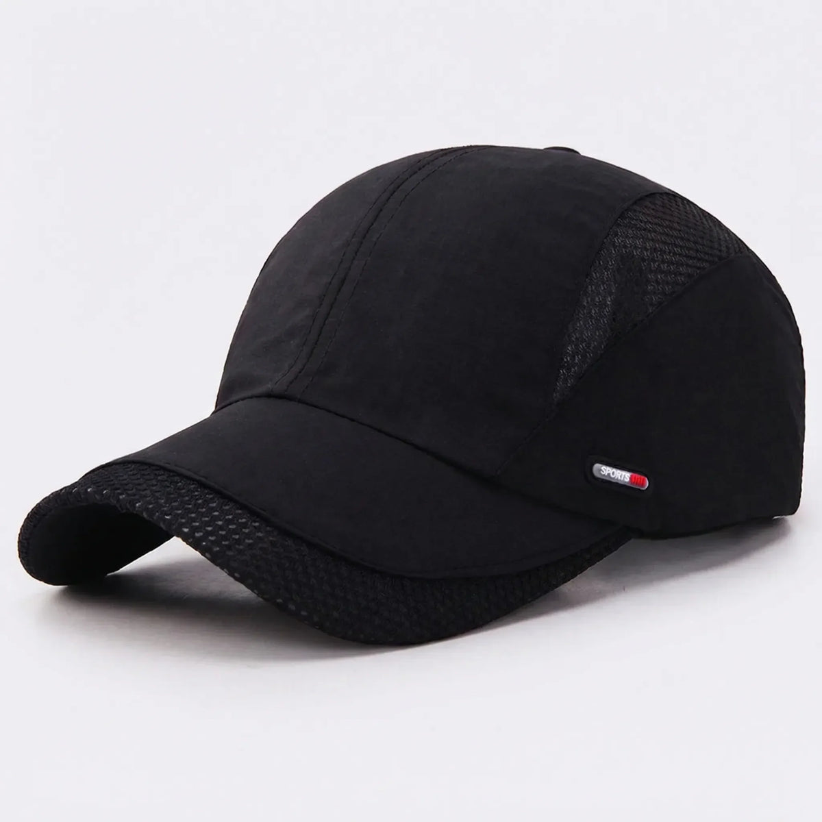 Unstructured baseball cap for activewear and casual wear with adjustable fit