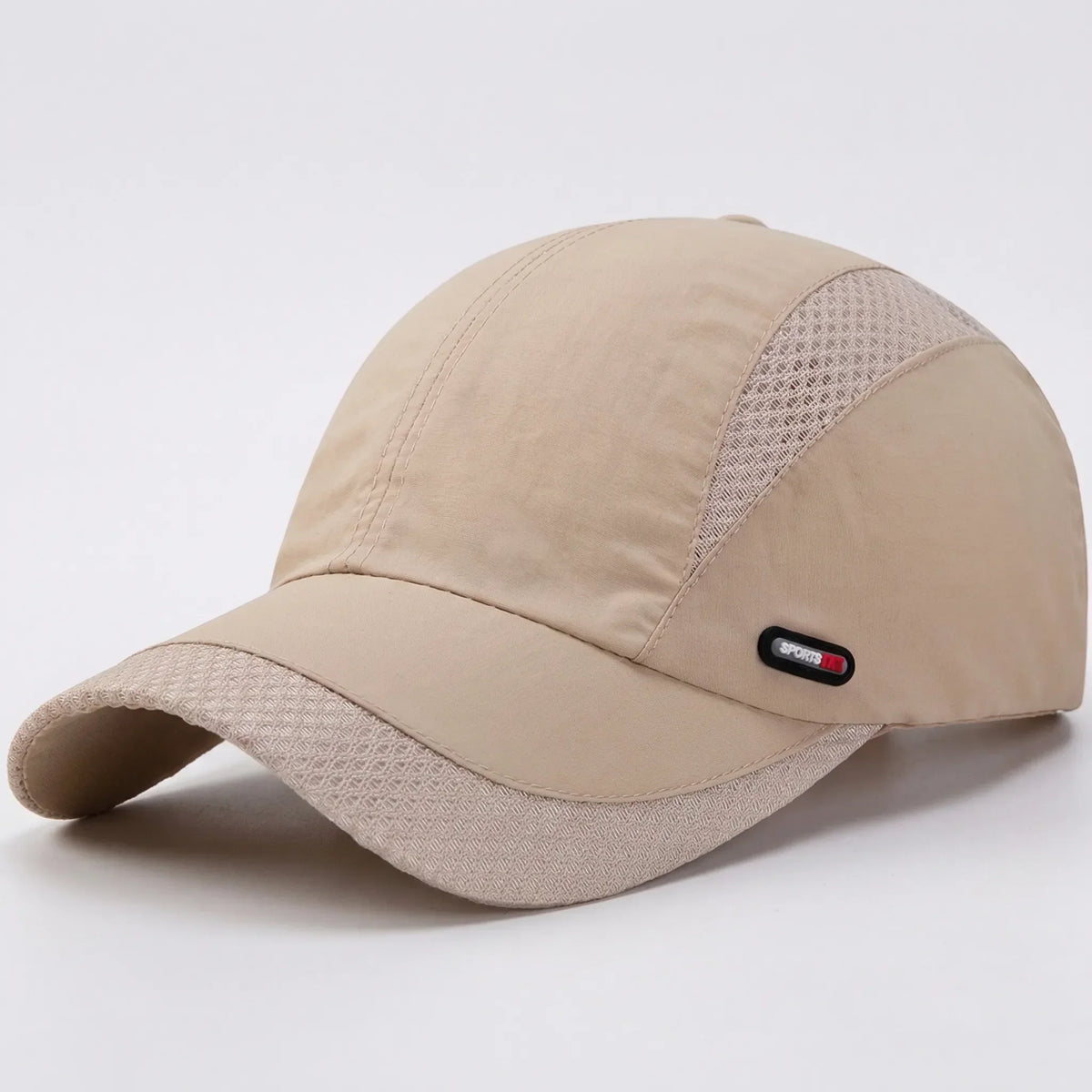 Unstructured baseball cap for activewear and casual wear with adjustable fit
