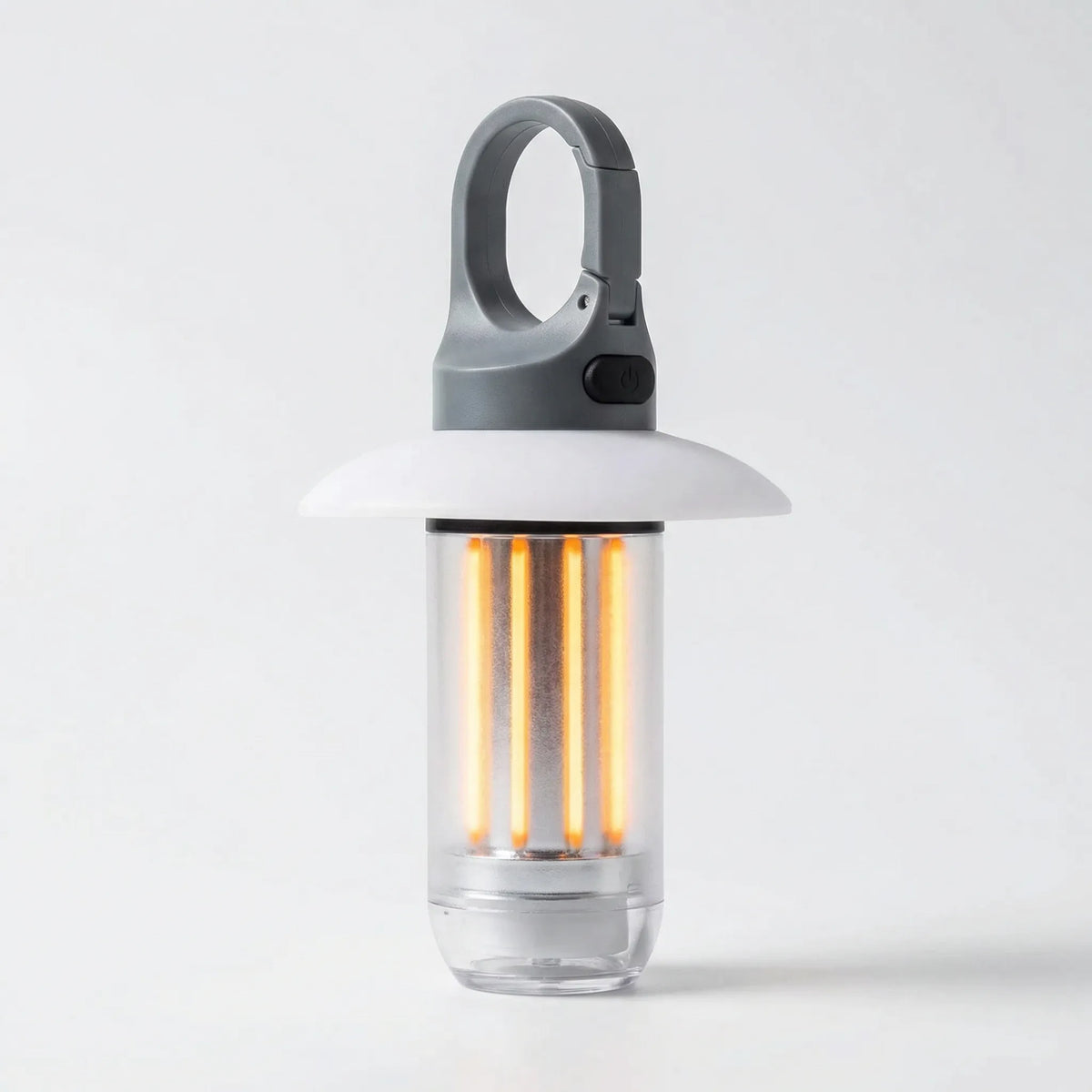 LED camping lantern with torch function, rechargeable waterproof design with hanging hook