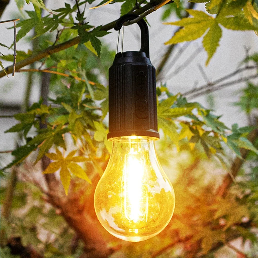 Rechargeable camping lantern with waterproof design and 3 brightness modes