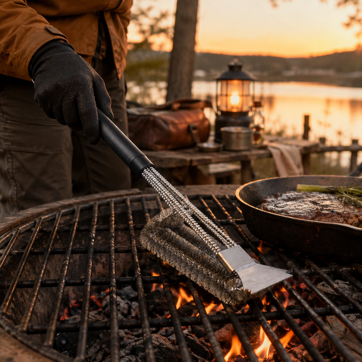 Thrives Outdoor | Grilloq Outdoor Grill Brush