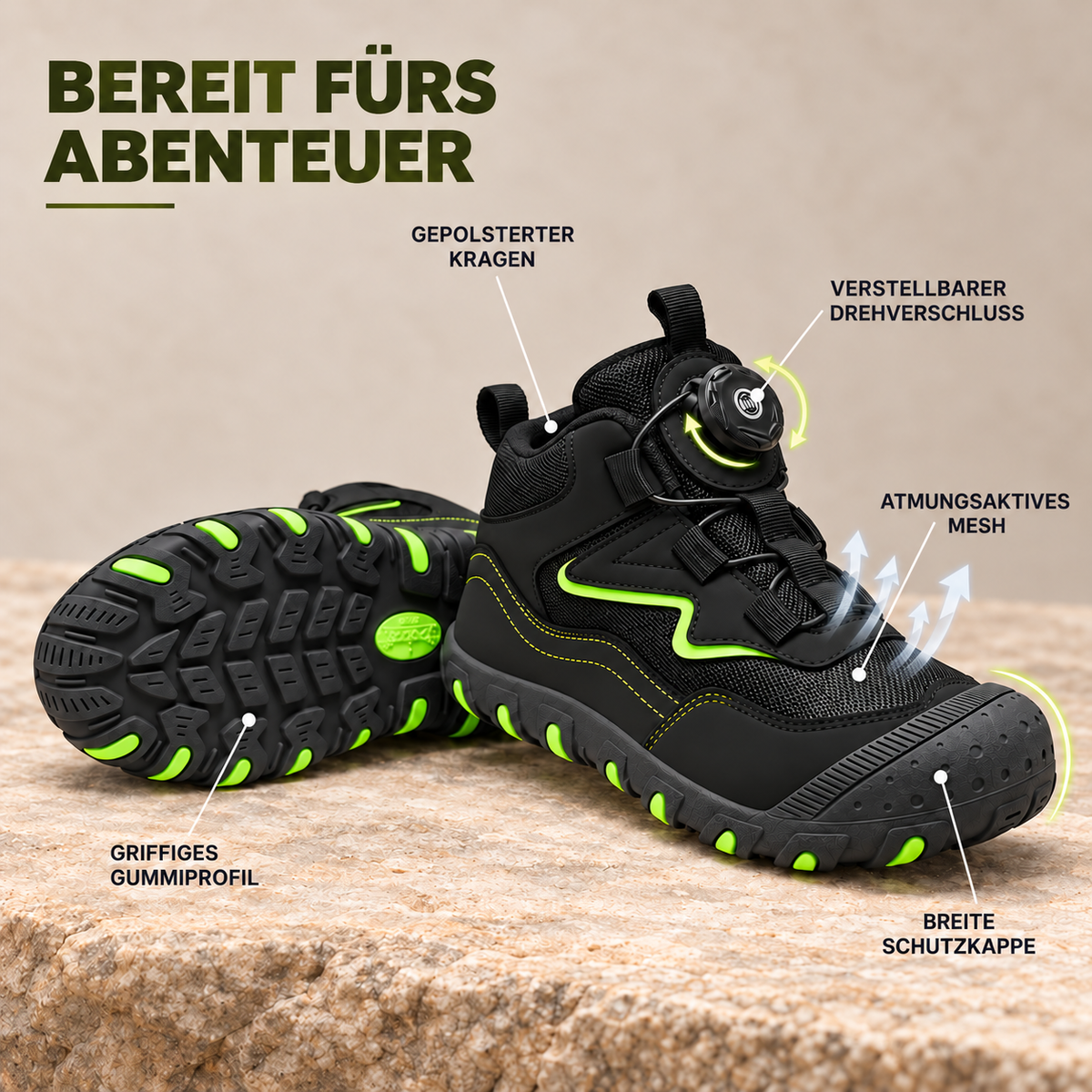 Thrives Outdoor | High Top Hiking Shoes