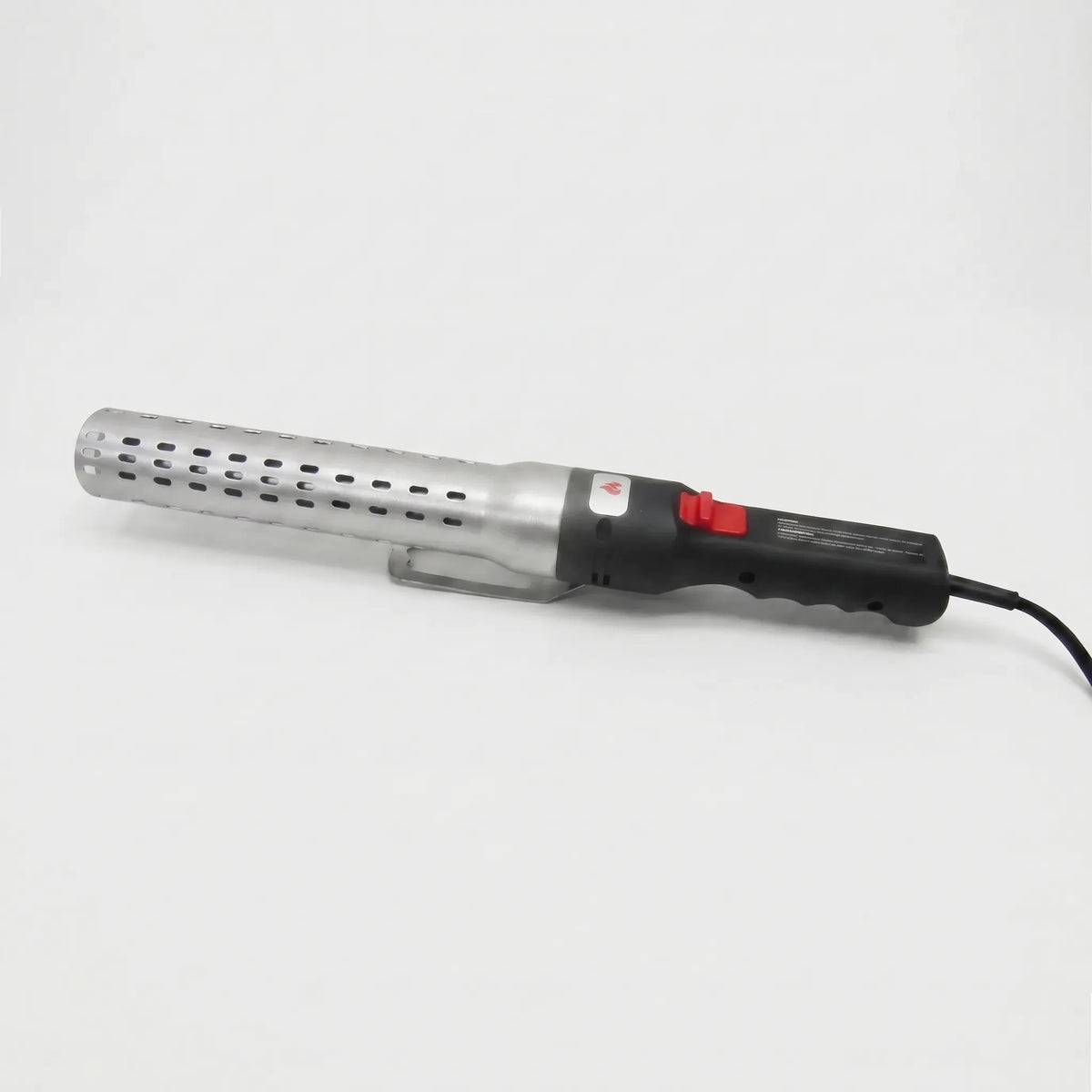 Electric hot air BBQ lighter with long nozzle and rest position