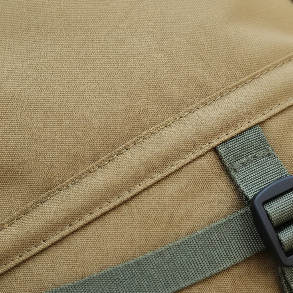 Large capacity hiking backpack with MOLLE webbing and reflective strip