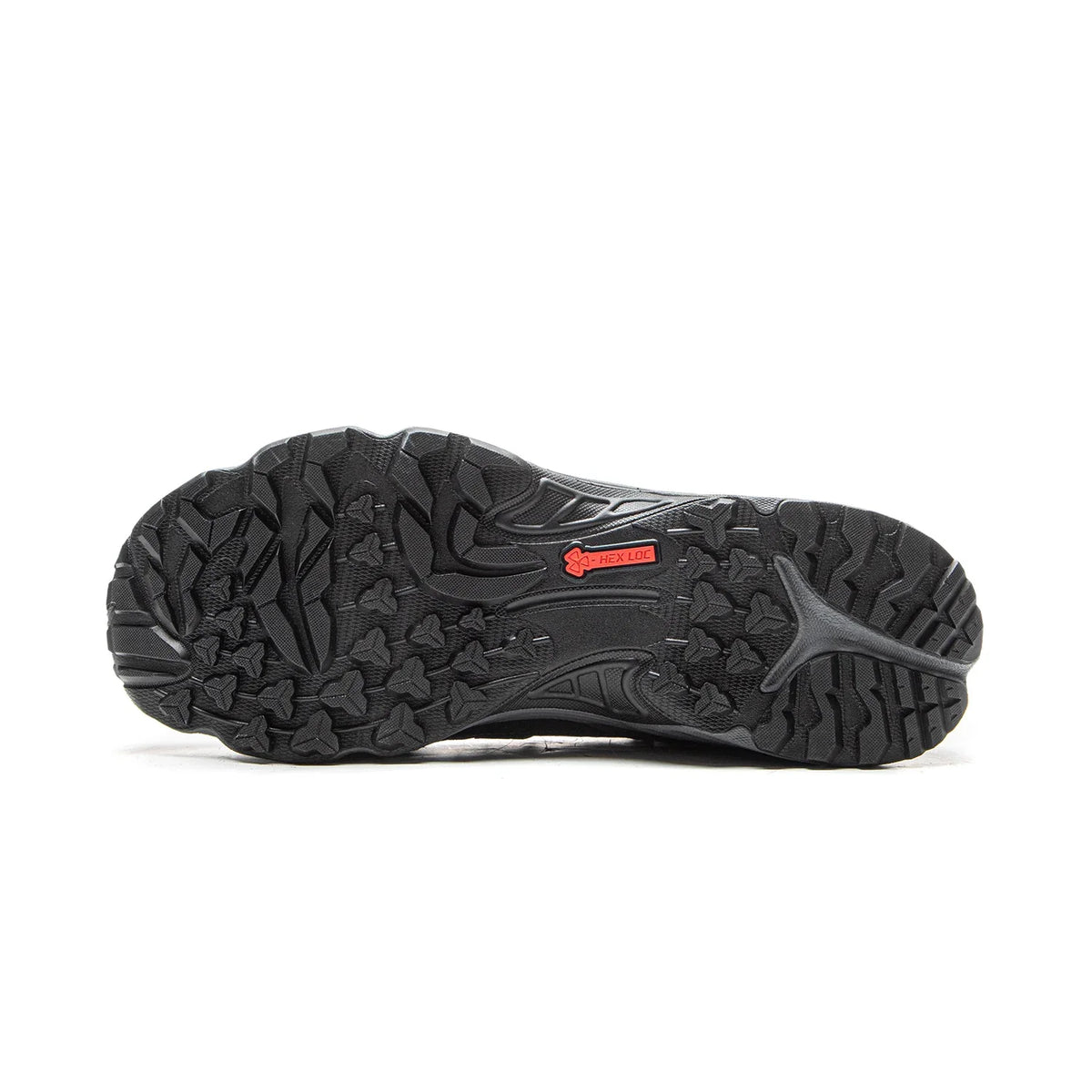 Lightweight hiking shoe with foam cushioning and breathable polyester upper