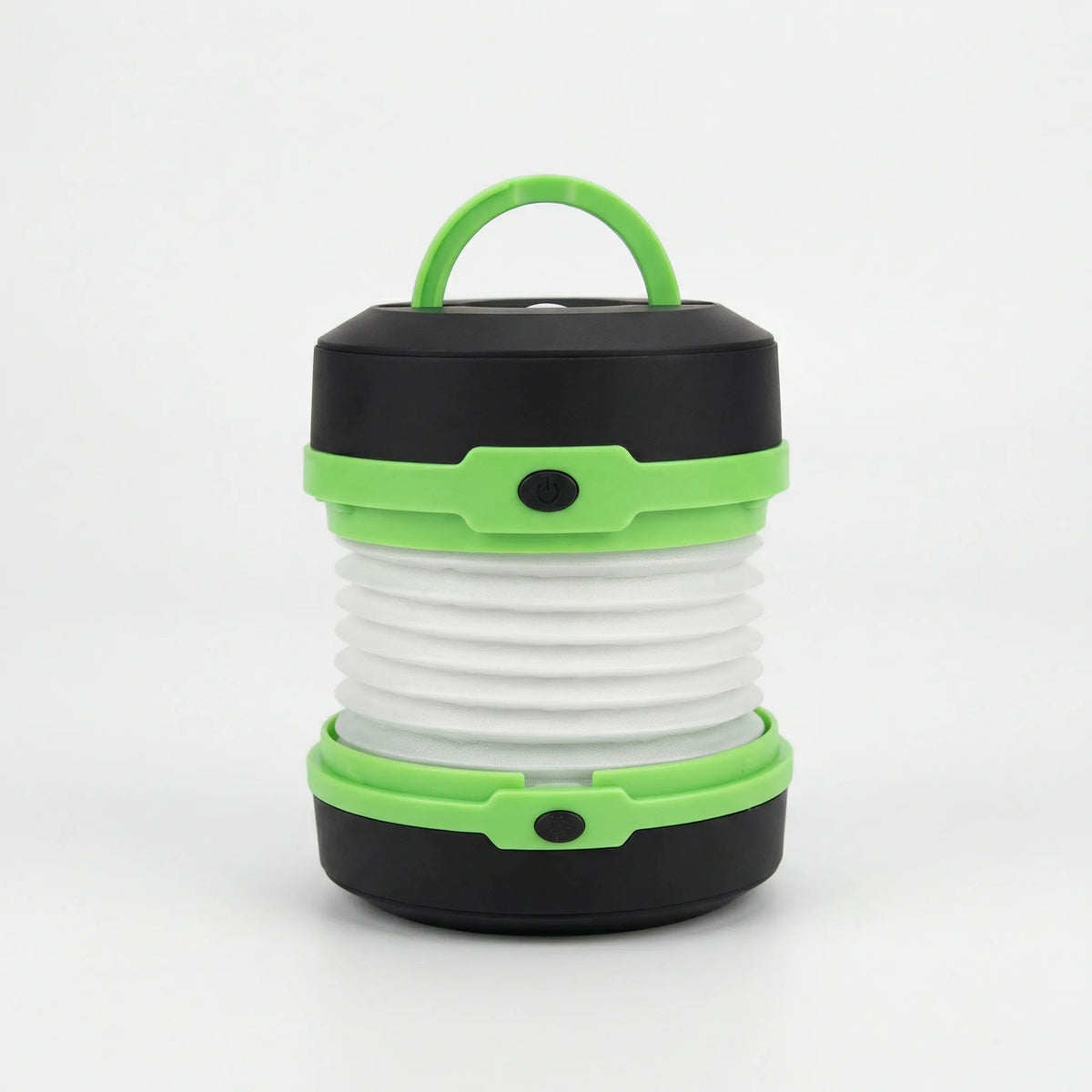 Foldable LED camping lantern with telescopic design and carry handle