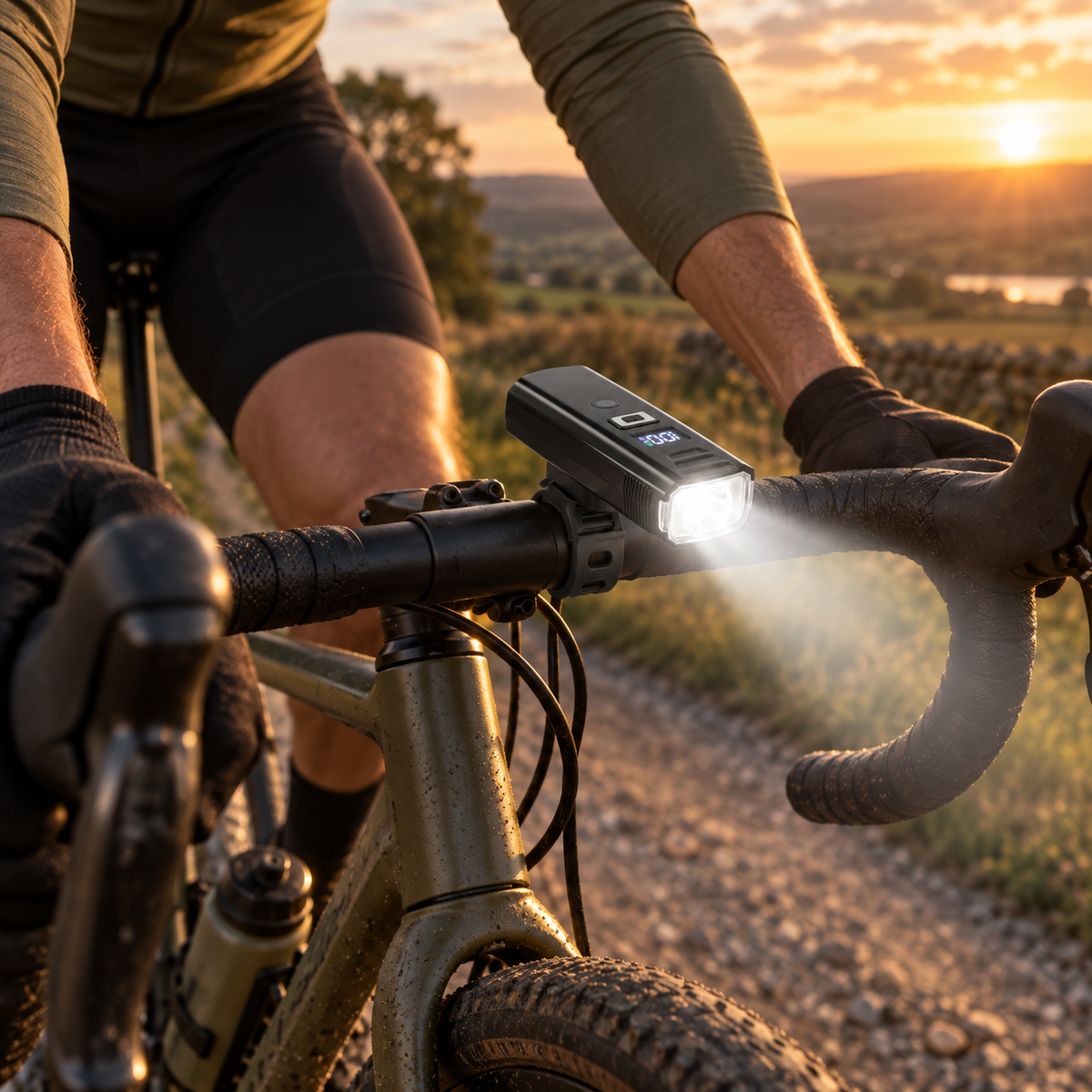 Thrives Outdoor | Luminaride Rechargeable LED Light Bike Headlight