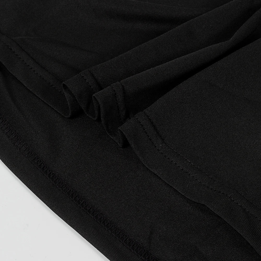 Men's fitted training top with mock neck and moisture wicking