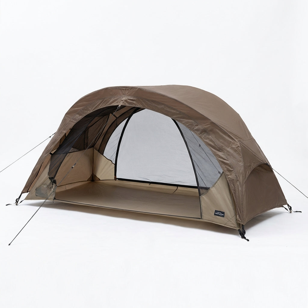 Ultralight camp bed tent with mosquito protection and ventilation for camping