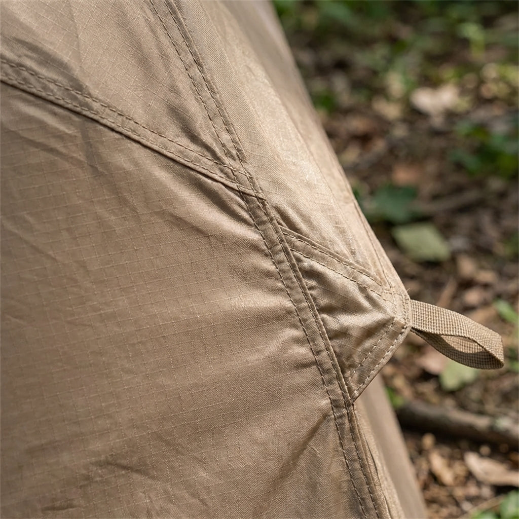 Ultralight camp bed tent with mosquito protection and ventilation for camping