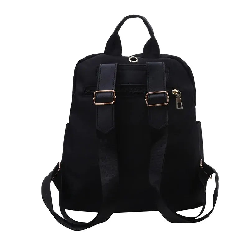 Large backpack Oxford fabric spacious organised compartments waterproof