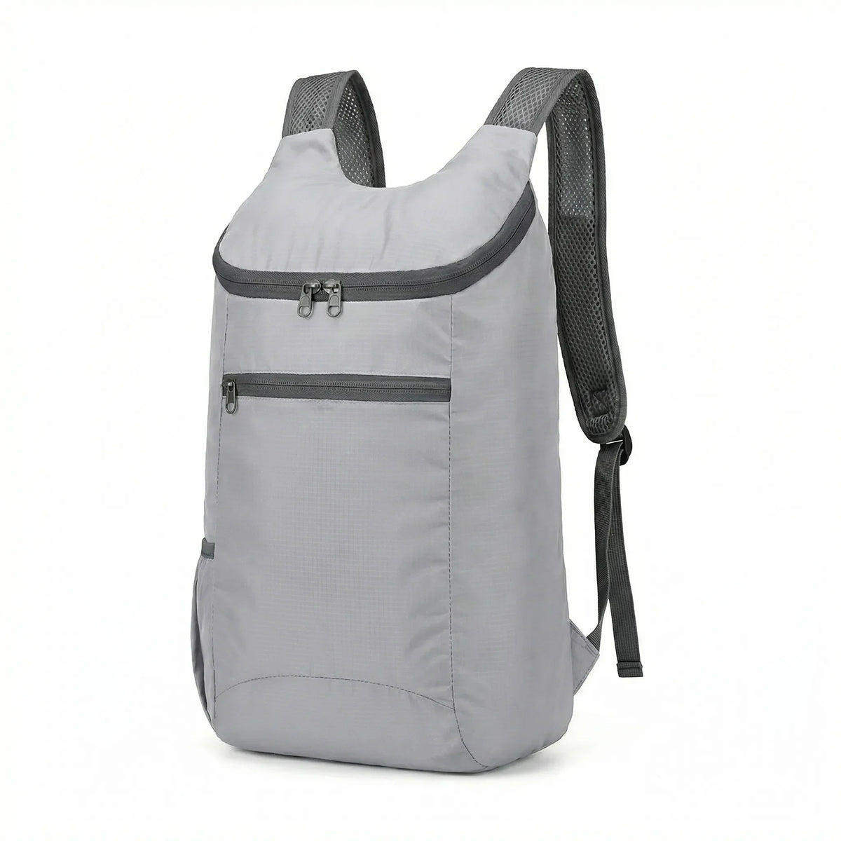Foldable backpack with large capacity and water-resistant fabric