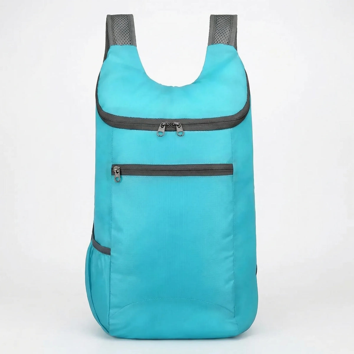 Foldable backpack with large capacity and water-resistant fabric