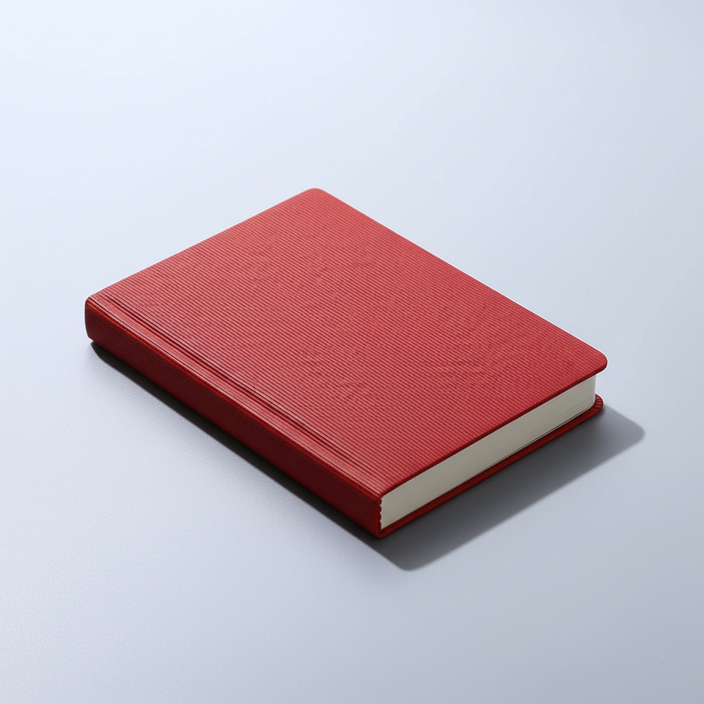 Compact A6 thread bound notebook with 360 pages and mixed lined and blank pages