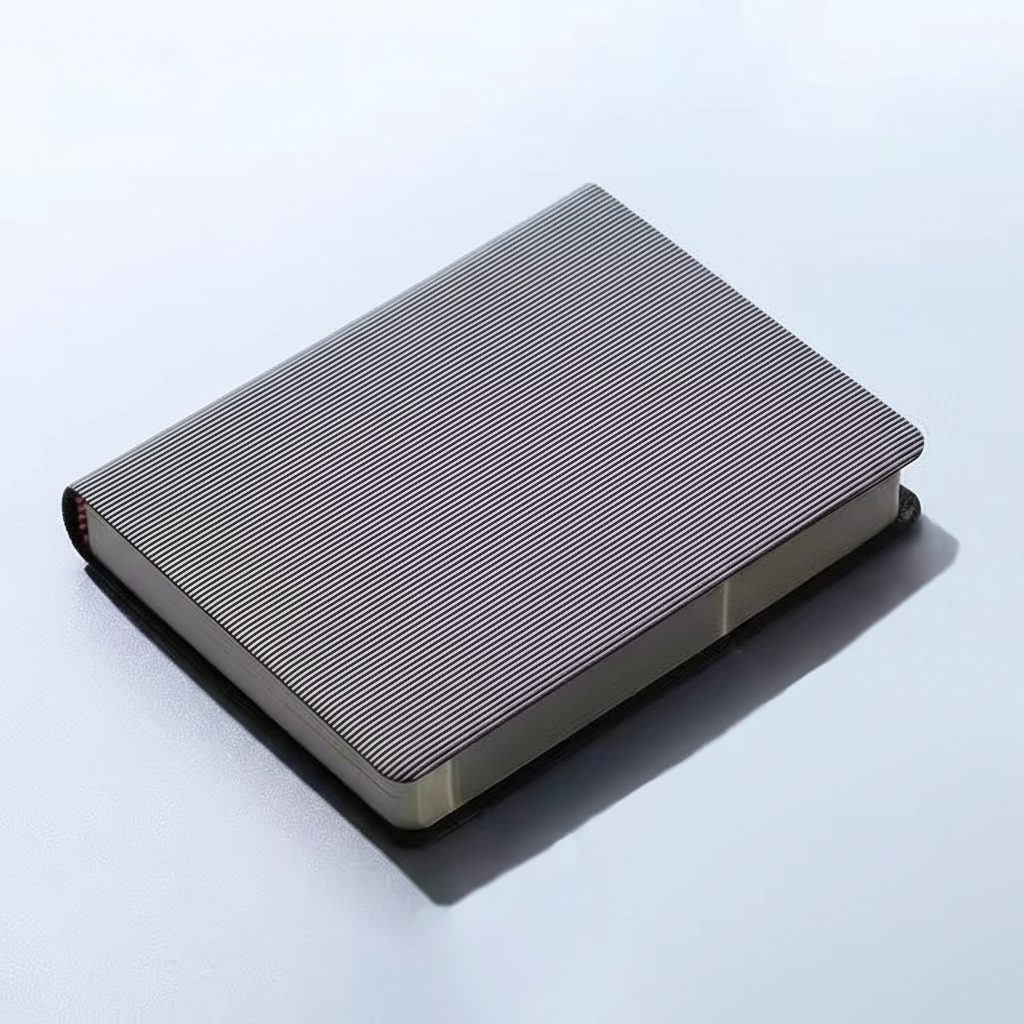 Compact A6 thread bound notebook with 360 pages and mixed lined and blank pages