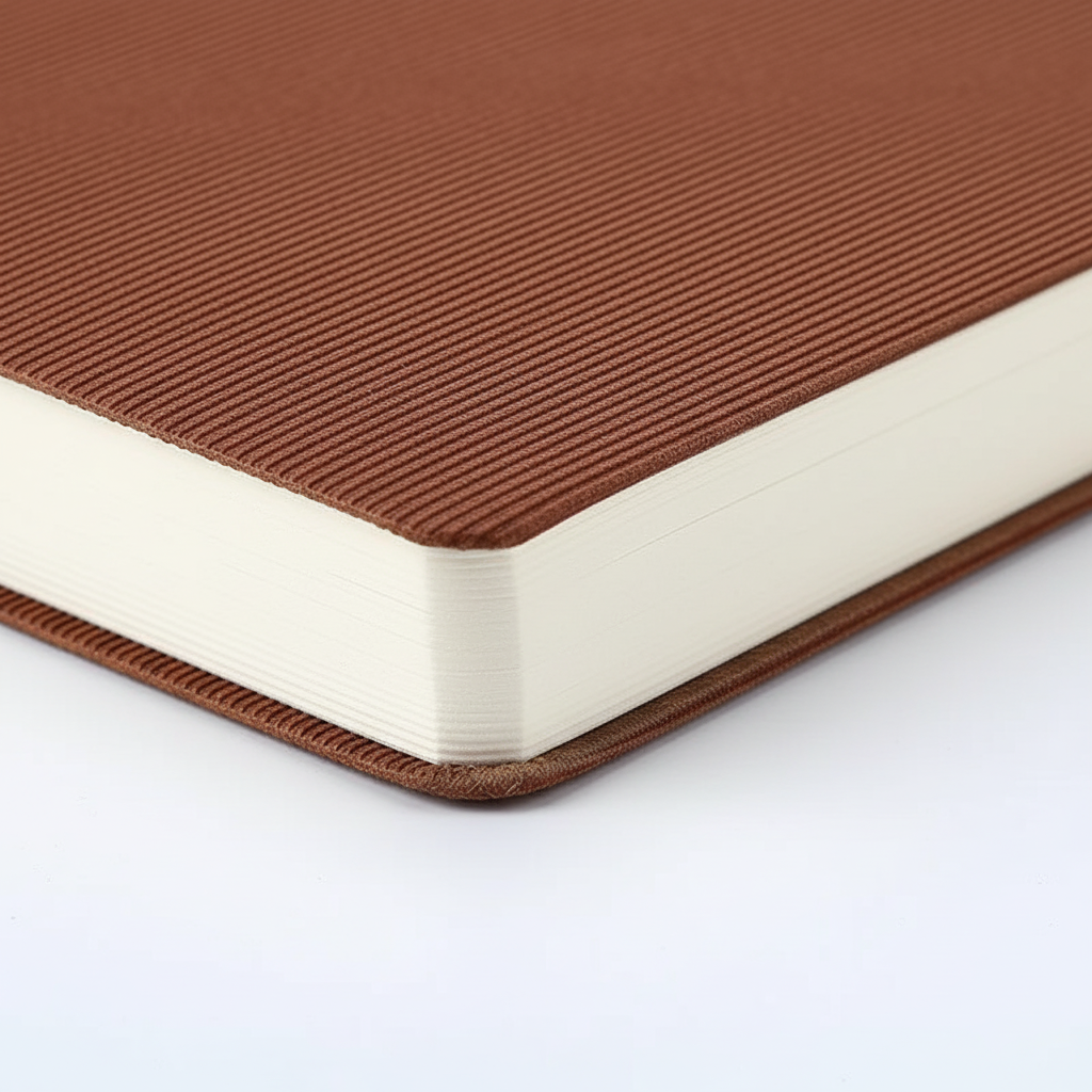 Compact A6 thread bound notebook with 360 pages and mixed lined and blank pages