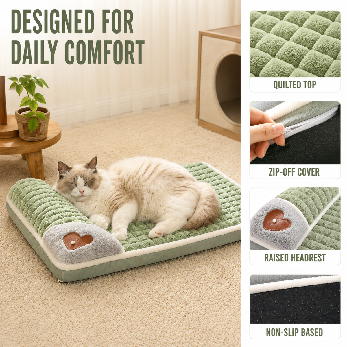 Thrives Outdoor | Pawselle Orthopedic Memory Foam Pet Bed