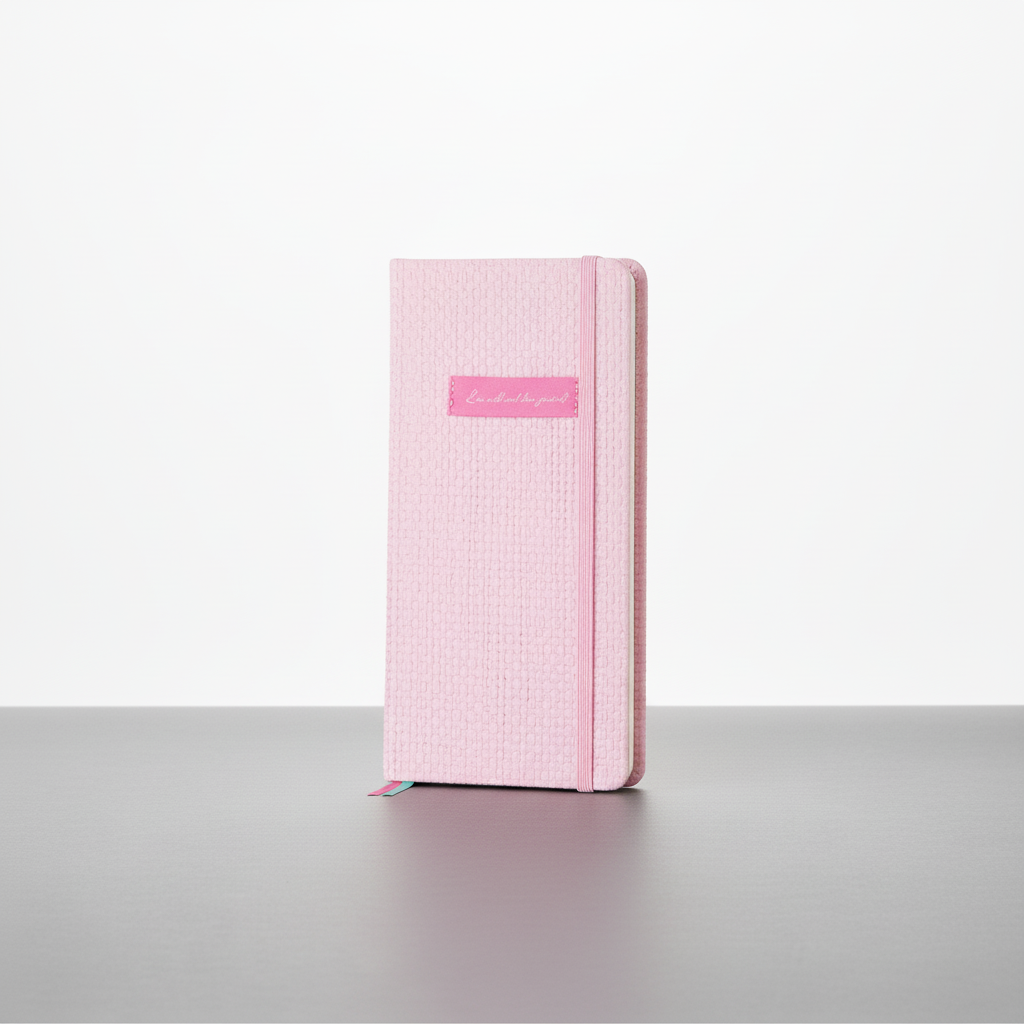 Compact weekly planner with ribbon markers and limited edition cover