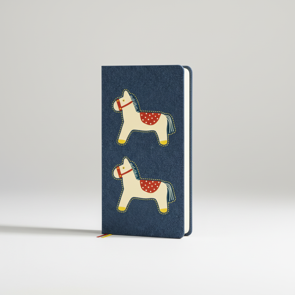 Compact weekly planner with ribbon markers and limited edition cover