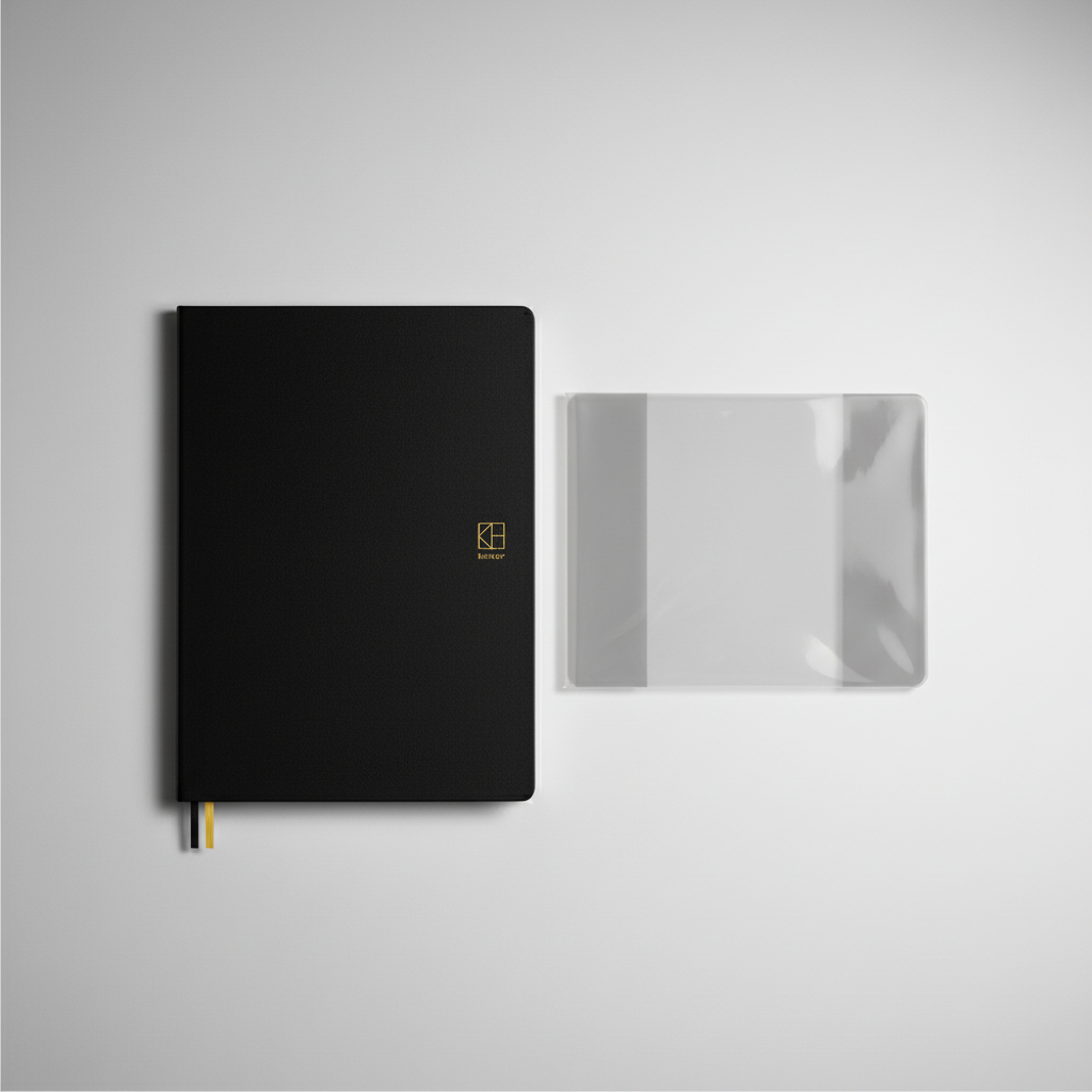 Full year planner notebook with daily weekly and yearly layouts A5 A6