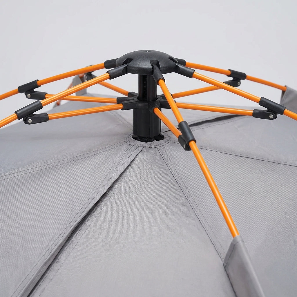 Automatic pop-up tent with instant setup and compact packed design