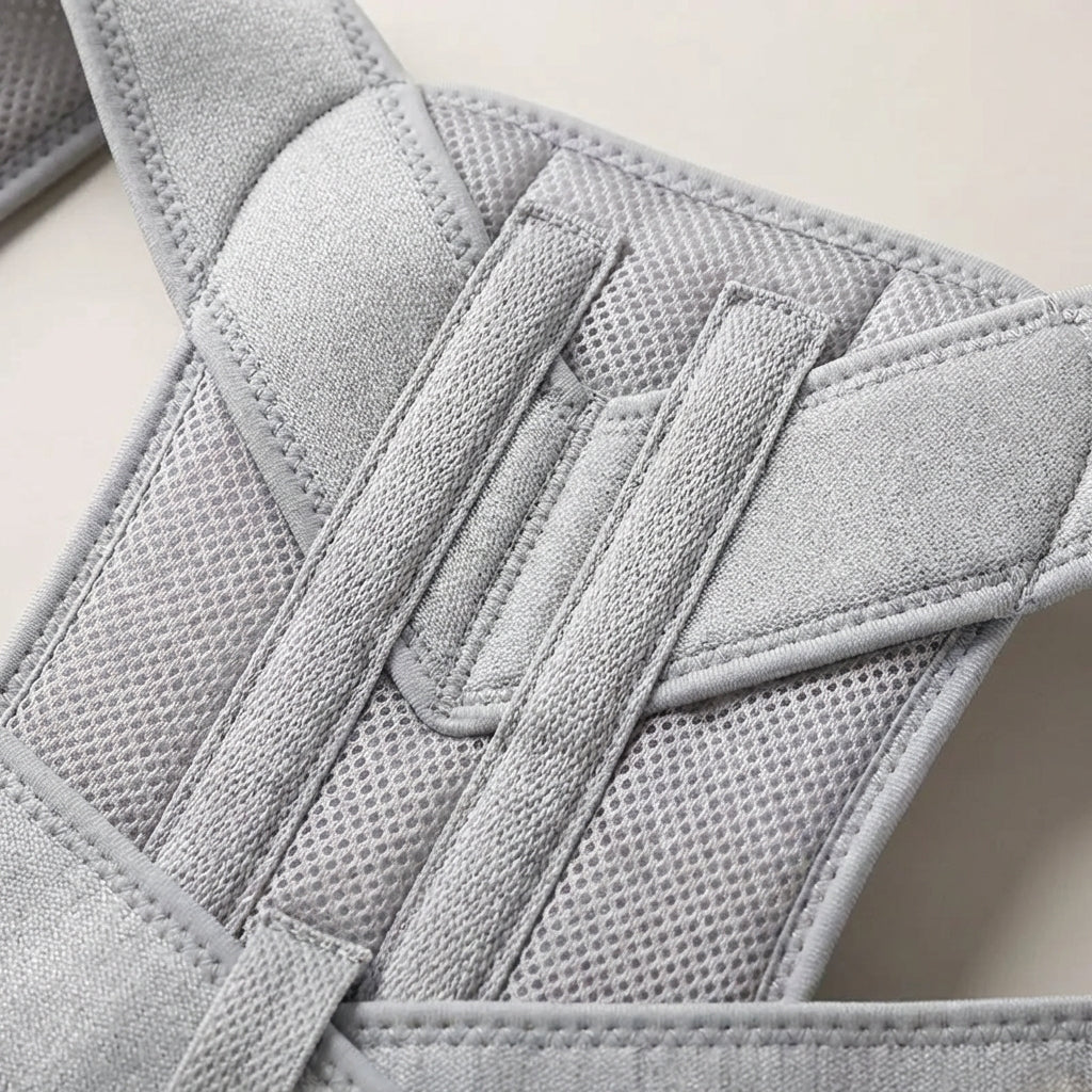 Adjustable upper back posture corrector brace for daily wear