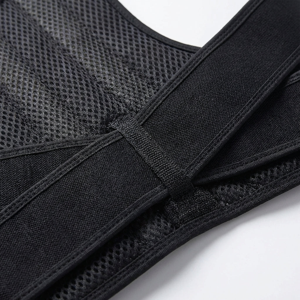 Adjustable posture corrector back brace for men and women