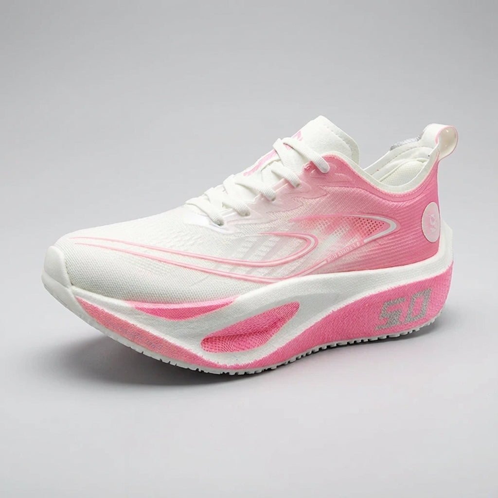 Lightweight running shoes with air cushion and breathable mesh upper