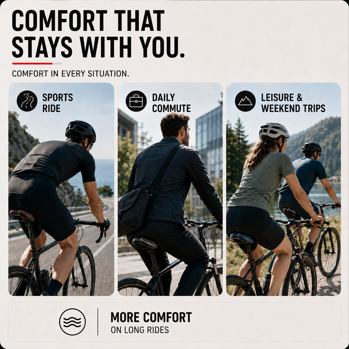 Thrives Outdoor | Saddlix Ergonomic Time Trial Saddle