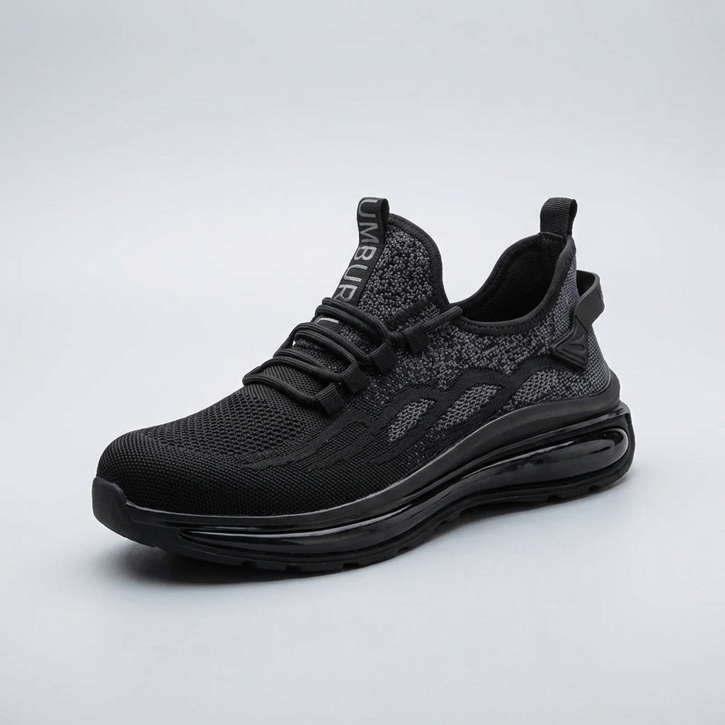 Women's safety sneakers with non-slip grip and puncture-resistant sole