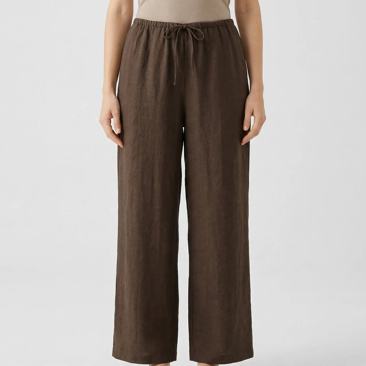 Women's wrap top and wide leg pant co-ord set