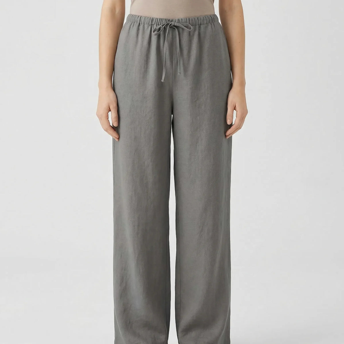 Women's wrap top and wide leg pant co-ord set