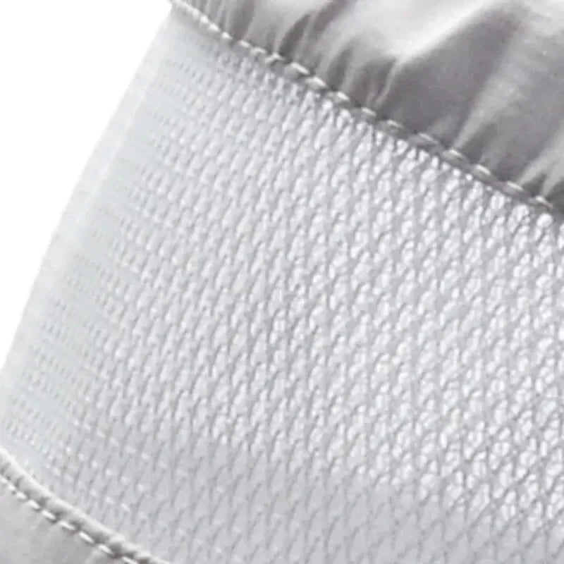 Wide-brim outdoor sun hat with mesh ventilation and adjustable chin cord