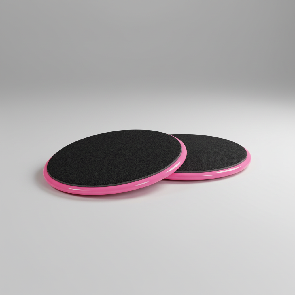 Gliding core sliders dual-surface for home strength training workouts