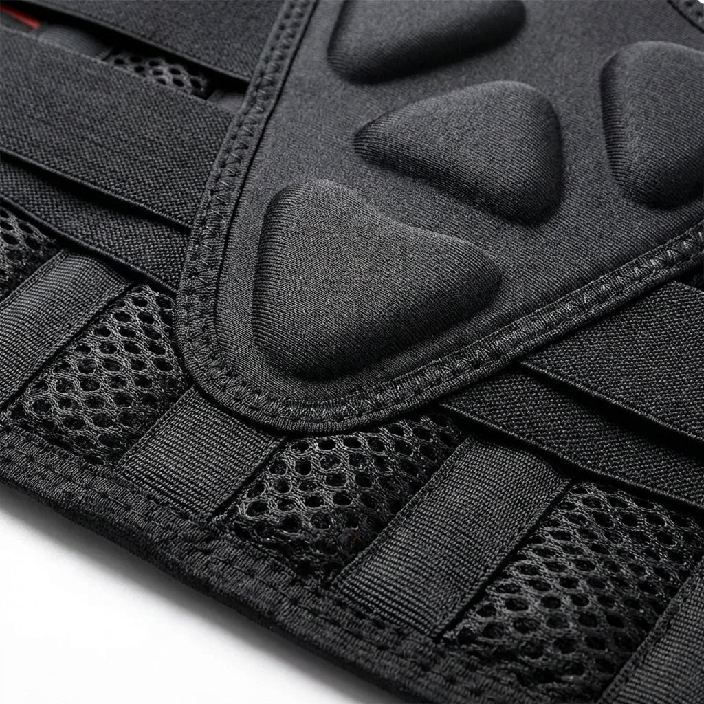 Adjustable lumbar support belt for lower back pain relief and posture