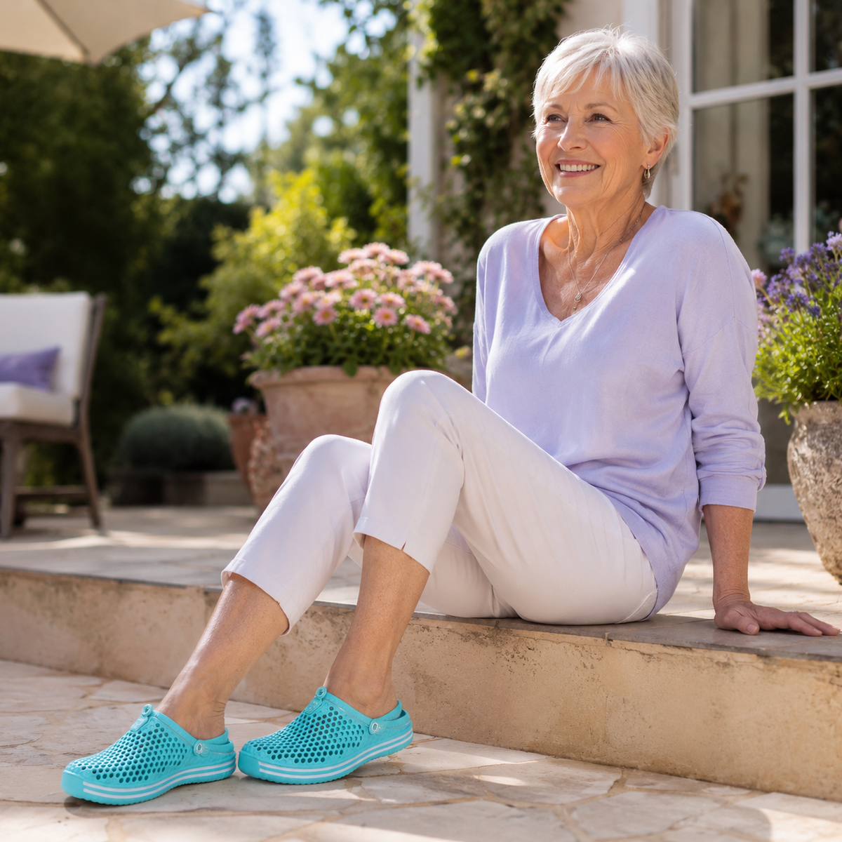 Thrives Outdoor | Splashco Hollow-Out Slip-On Water Sandal