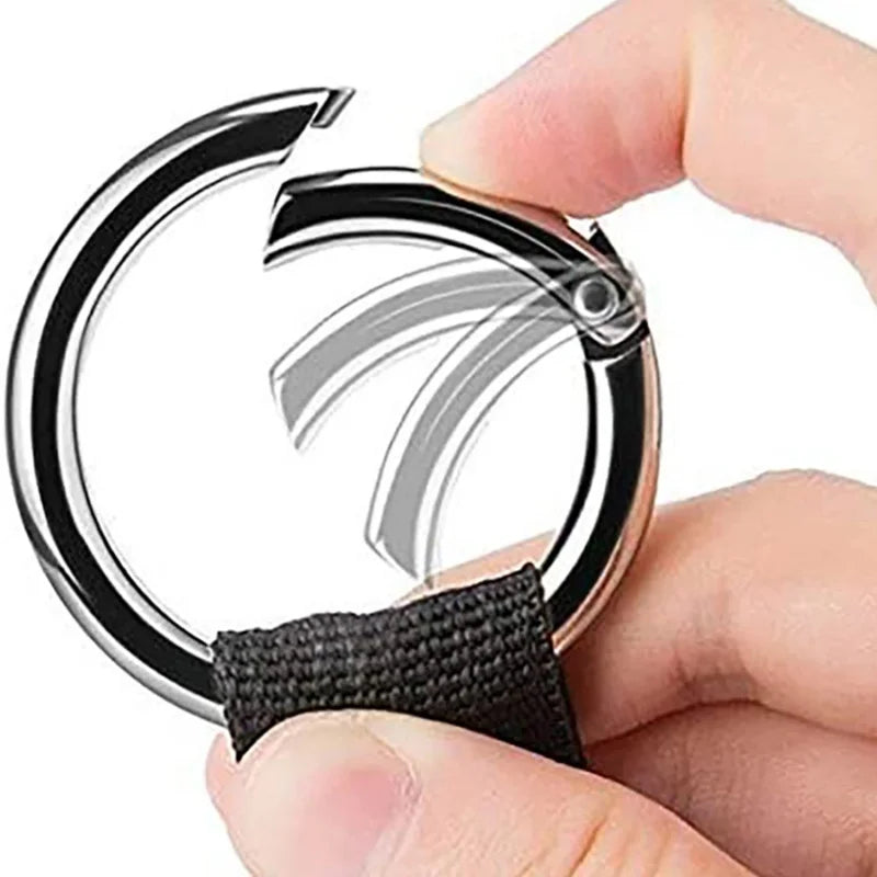Adjustable backpack strap with quick-release nylon fastener