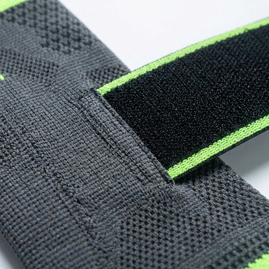 Adjustable ankle compression wrap with breathable support for sports and recovery