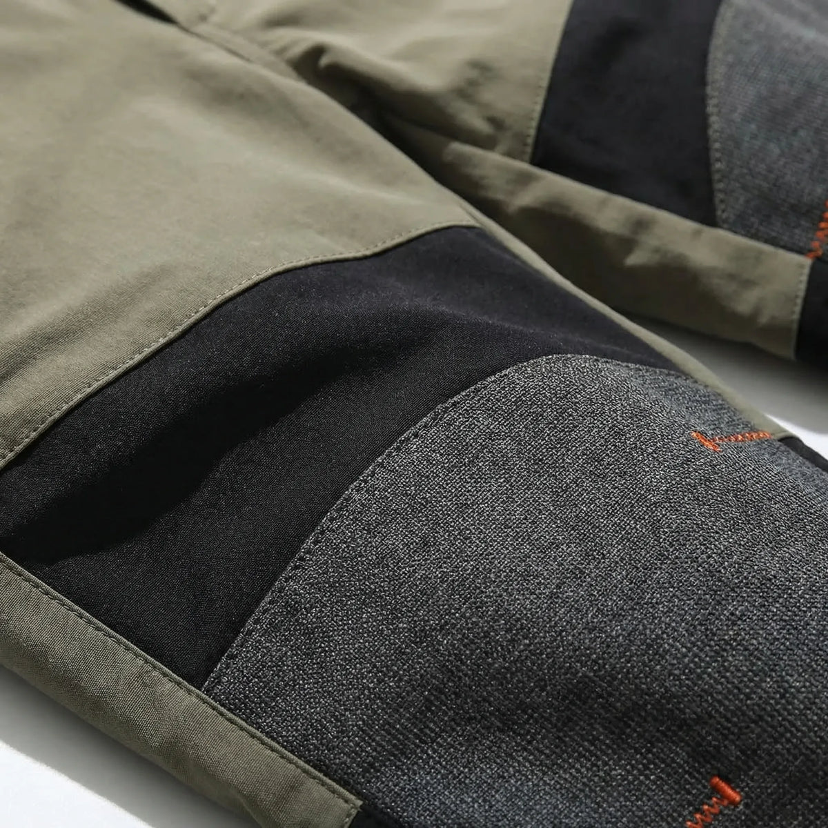 Women's water-repellent ripstop hiking pants with reinforced knees
